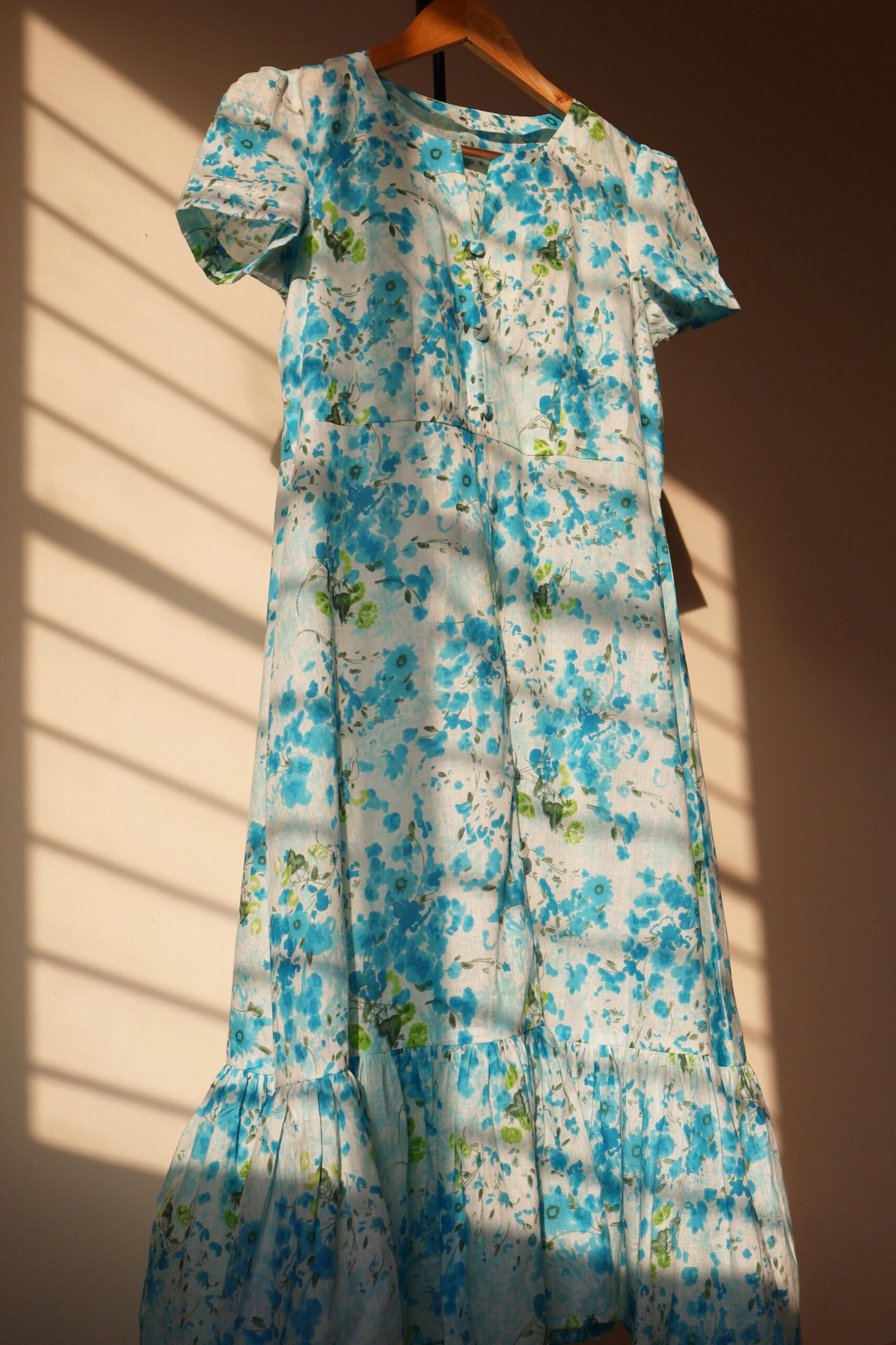 White Floral Cotton Kurti White Floral Cotton Kurti for Women | Casual & Daily Wear - PureWear Creations