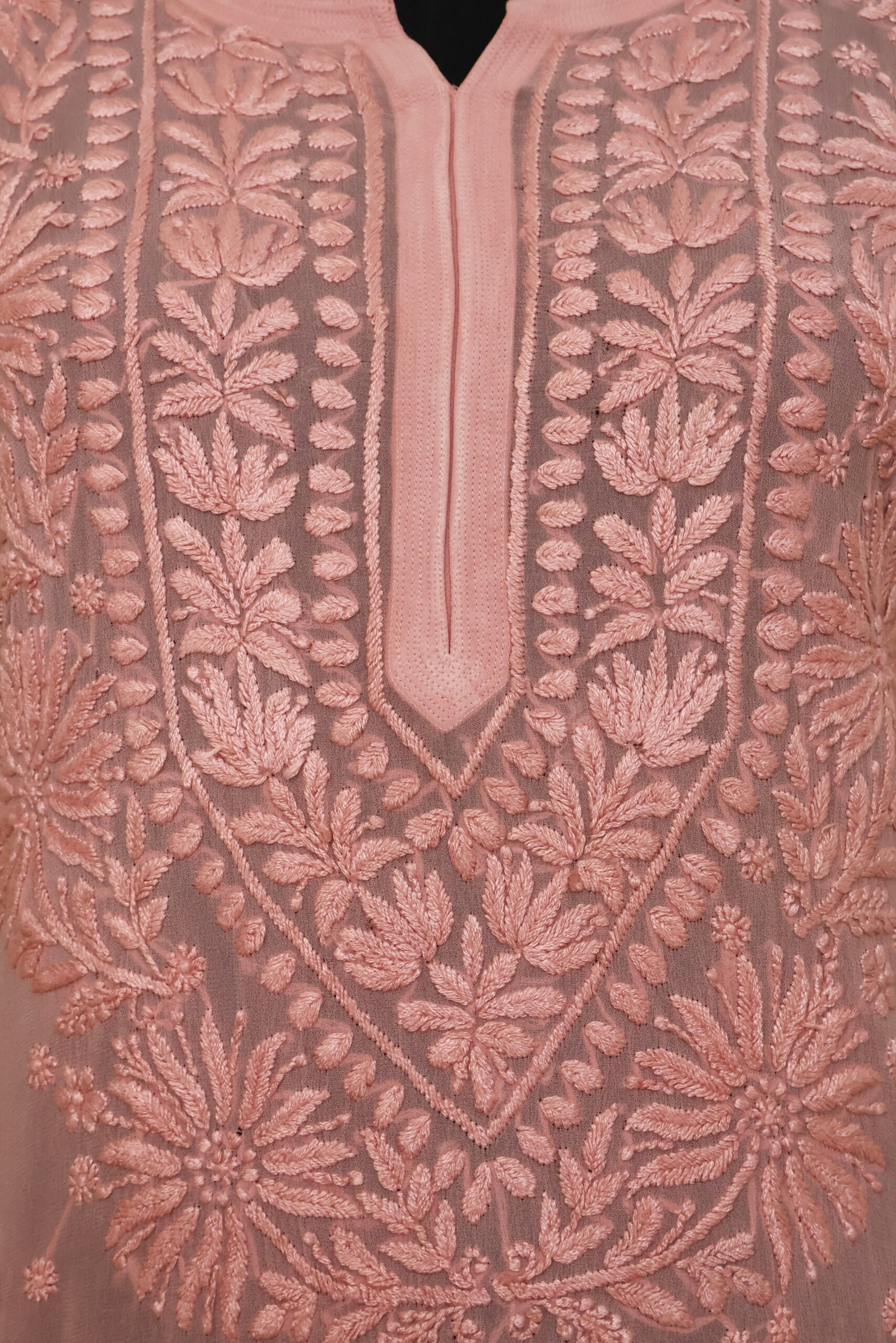 georgette chikankari embroidered kurti for women | purewear creations georgette chikankari embroidered kurti for women | purewear creations