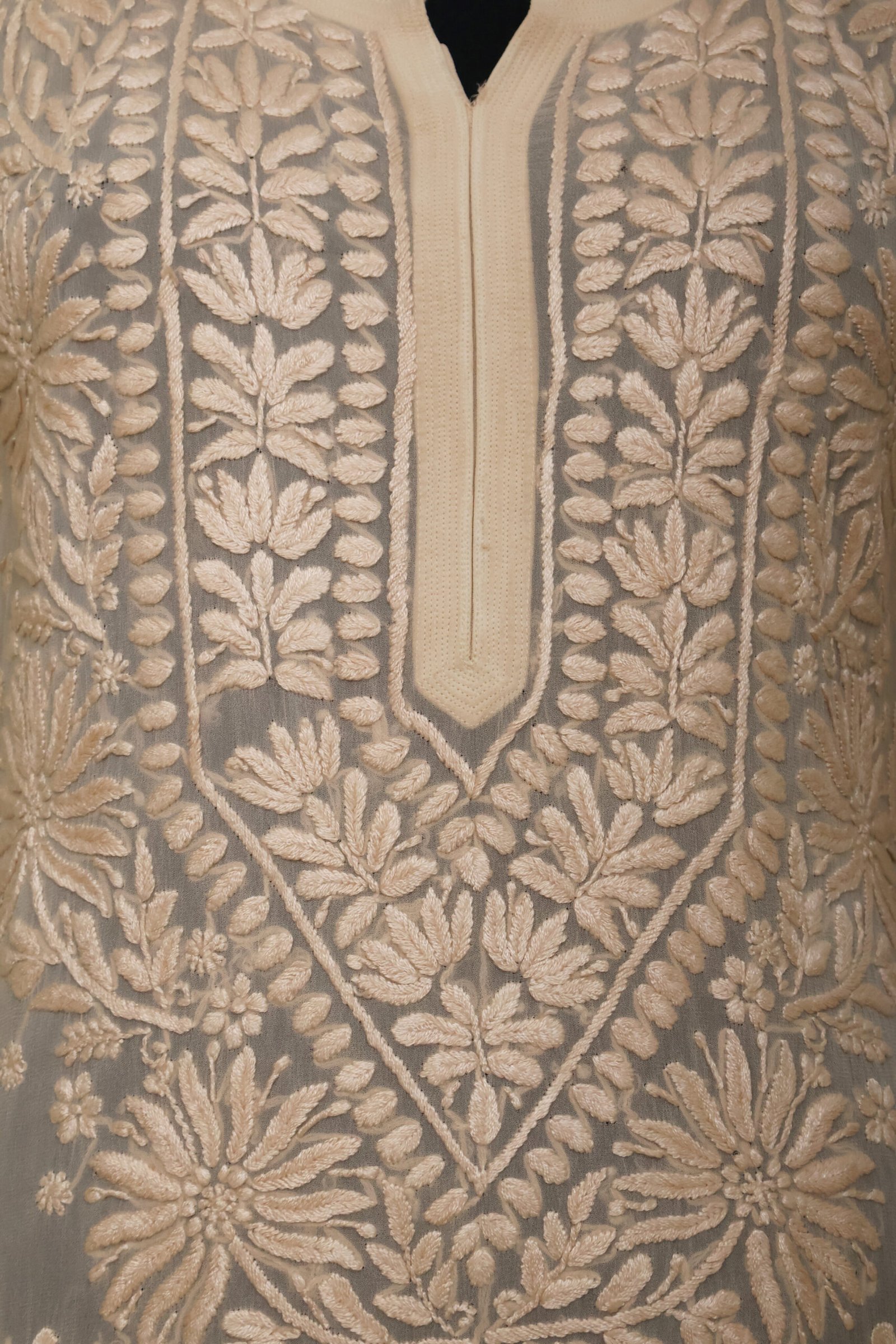 georgette chikankari embroidered kurti for women | purewear creations georgette chikankari embroidered kurti for women | purewear creations