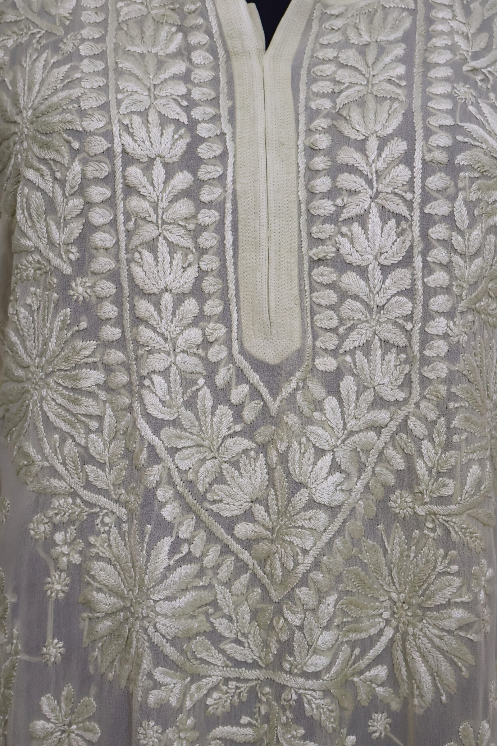 georgette chikankari embroidered kurti for women | purewear creations georgette chikankari embroidered kurti for women | purewear creations